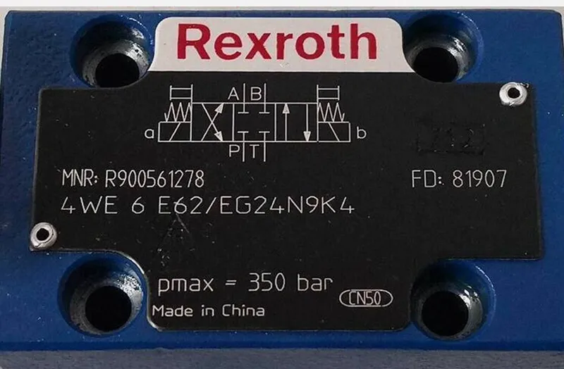 Гидравлический распределитель Rexroth модель 4WE10E31/CG24N9K4 — фото 3
