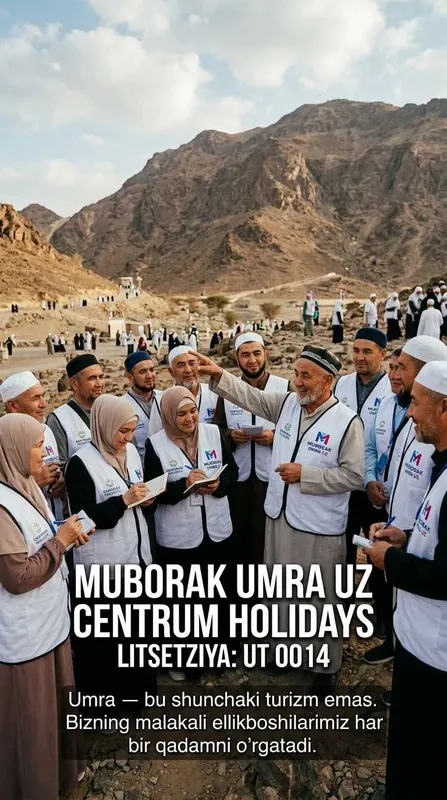 Centrum Holidays Umra Tur Sergeli Bilet Narxi Muborak Umra Tur Paket 7