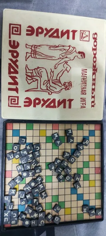Магнитная игра.Эрудит