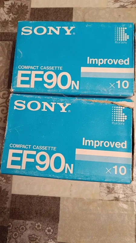 Компакткасеты Sony EF90 3 Компакткасеты Sony EF90 3