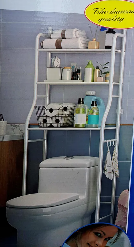 Stelaj polka unitaz, kir mashina va poybzal uchun 1