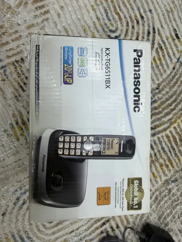 Panasonic радиотелефон для дома и офиса — фото 1