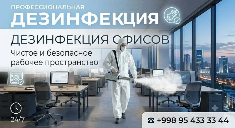 Дезинфекция/ Dezinfeksiya/ tarakan klapa