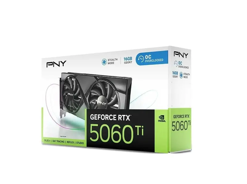 - Видеокарта PNYGeForceRTX 5060Ti XLR8 Gaming VERTO EPIC-X RGB OC 16GB 4 - Видеокарта PNYGeForceRTX 5060Ti XLR8 Gaming VERTO EPIC-X RGB OC 16GB 4