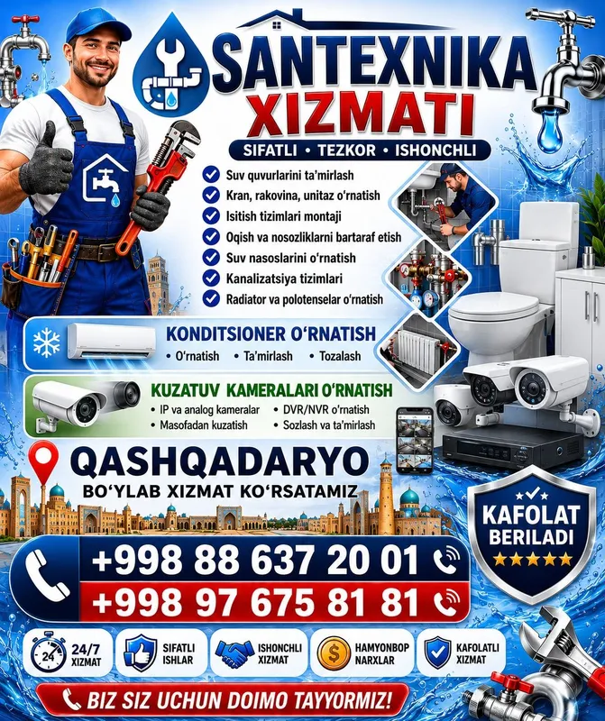 Santexnika xizmatlari 1