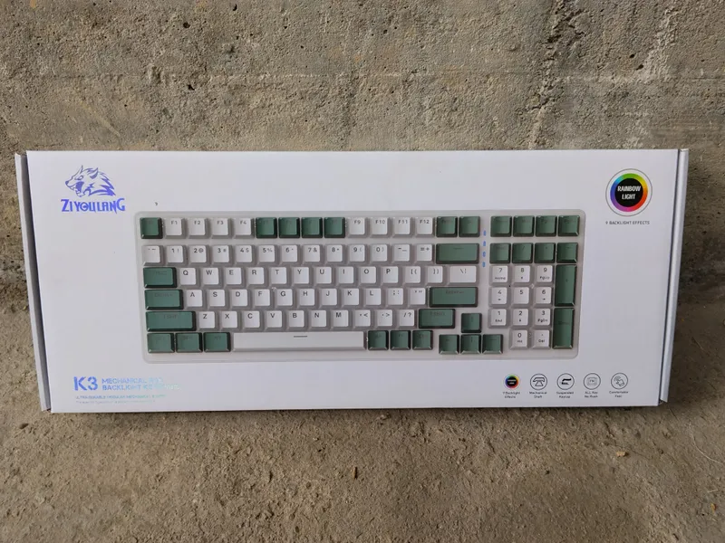 ziyoulang k3 mechanical keyboard