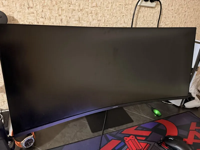 34" Монитор Xiaomi Curved Gaming Monitor G34WQi черный