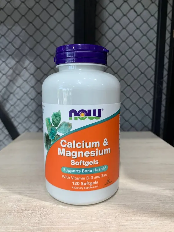 NOW Calcium & Magnesium (120 softgels) NOW Calcium & Magnesium (120 softgels)