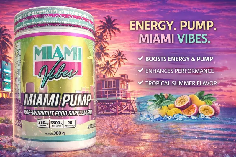 MIAMI VIBES – MIAMI PUMP PRE-WORKOUT