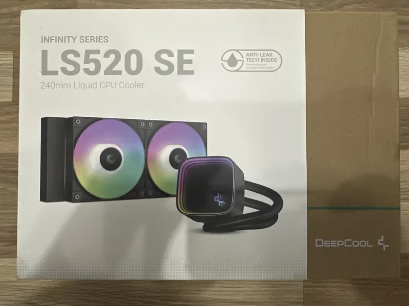 Продам новую систему жидкостного охлаждения DeepCool LS520 SE 240mm 1