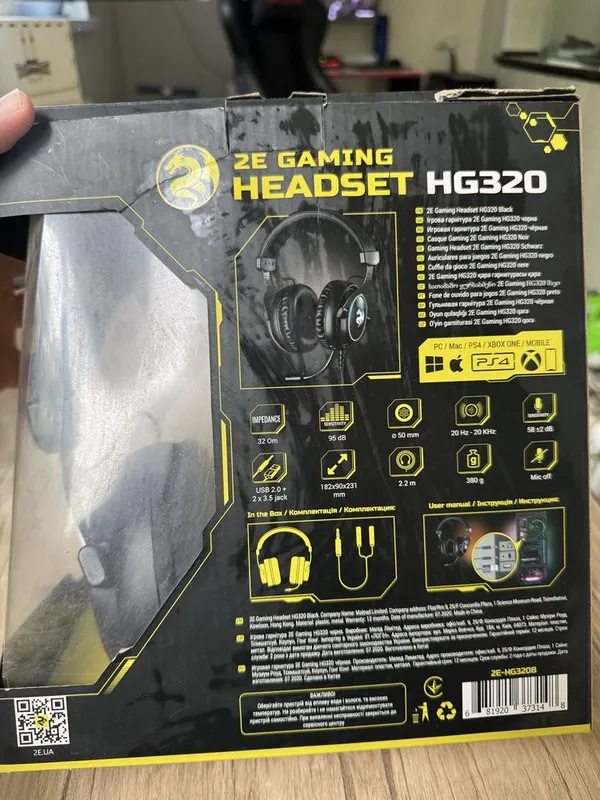 2E Gaming headset Naushnik — фото 2