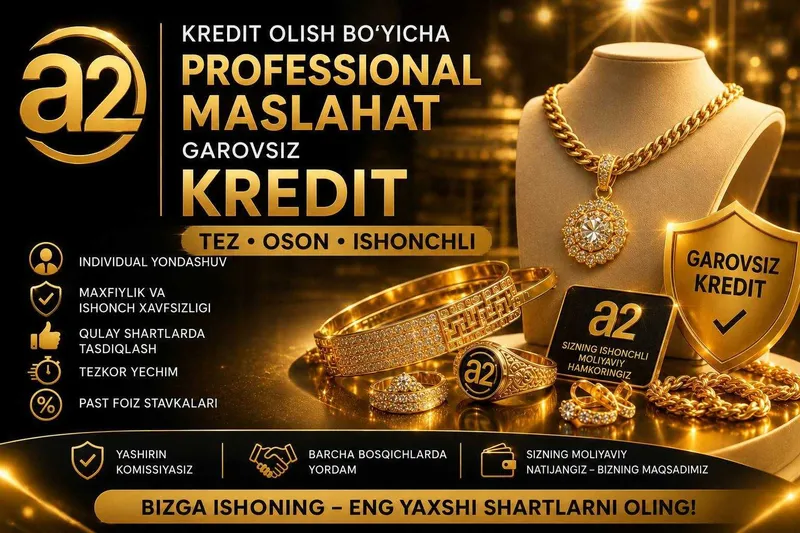 Toshkentda garovsiz pul mablag‘larini olish bo‘yicha konsultatsiya!