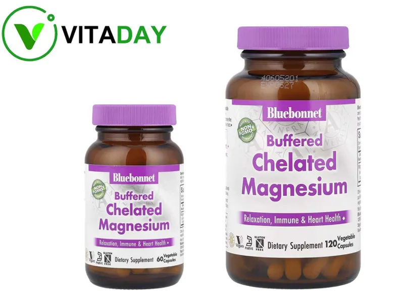 Bluebonnet Nutrition Chelated Magnesium хелатный магний магния magniy