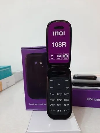 Новый Раскладушка Лягушка Inoi 108R Подарок Бренд Россия — фото 3