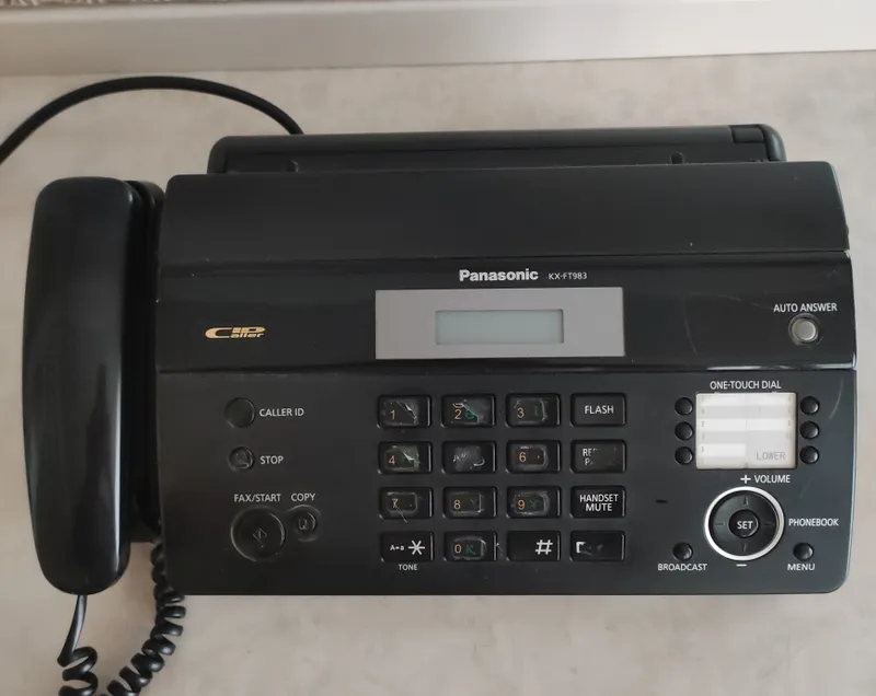 Panasonic KX- FT983CX telefon fax sotiladi