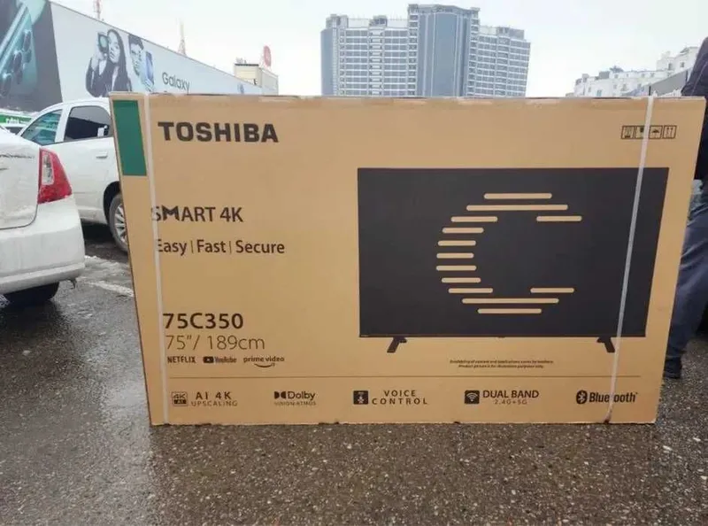 Телевизор TOSHIBA 85 QLED 4K UHD самый низким цена + доставка есть — фото 5