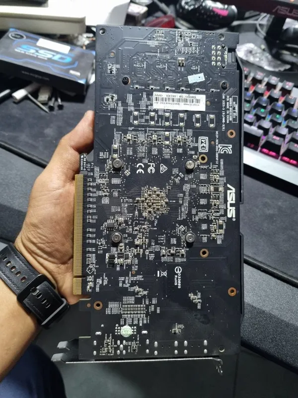 ASUS RX 590 GME 8GB sotiladi — фото 4