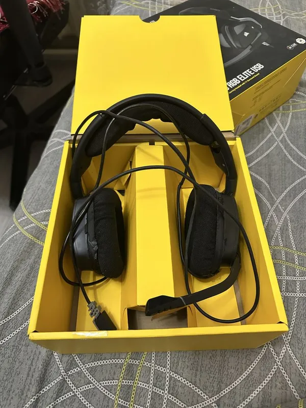 CORSAIR void rgb elite usb отличные наушники — фото 2