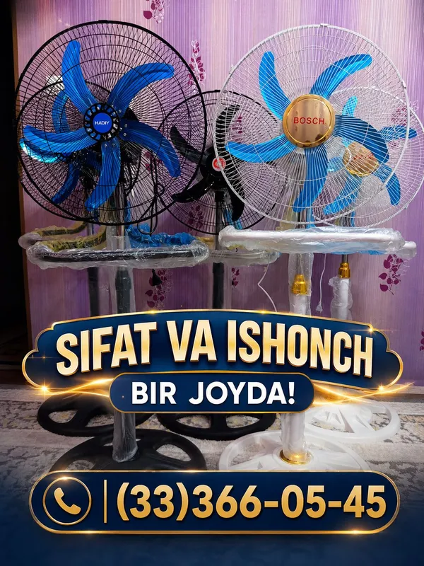 ventilyator sotiladi ishonchli va sifatli