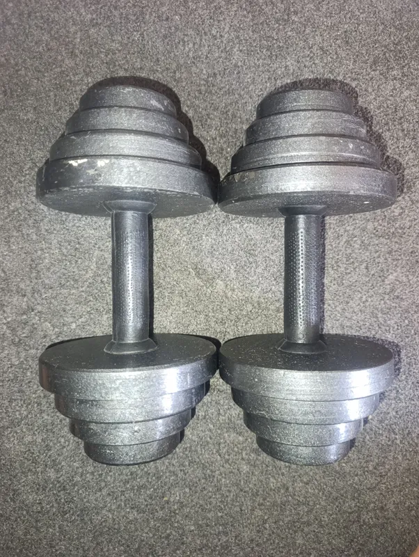 Gantel 1 juft 10kg jami 20kg