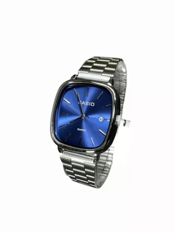 Серебристые наручные часы Casio для мужчин 1 Серебристые наручные часы Casio для мужчин 1