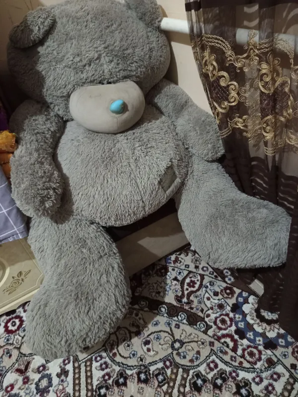 Teddy ayiq 1,5 metrli usti azgina chang bob qogan — фото 3
