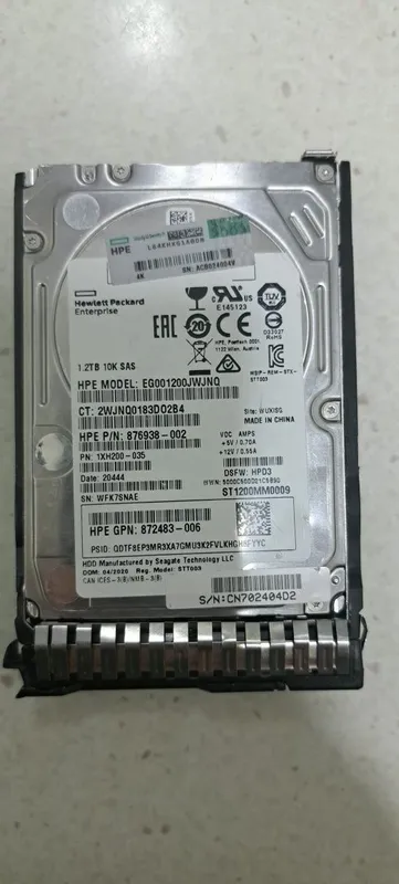 HP(seagate) sas HDD