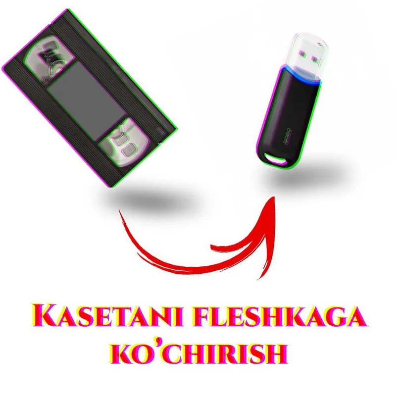 Касета флешкага кочириш хизмати