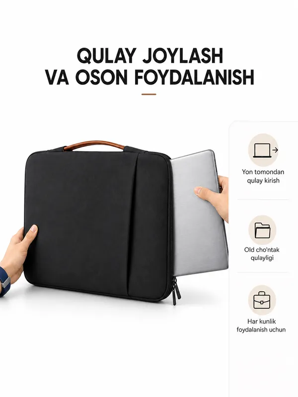 Защитная сумка для ноутбука 15,6 дюйма 3