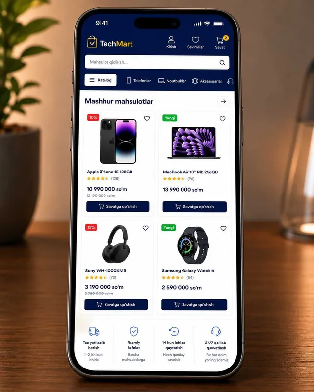 Web sayt | Internet do'kon | Landing page | Создание сайтов под ключ 3