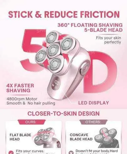 SHEGLAM Электробритва Smooth Moves 5D Flash 5 SHEGLAM Электробритва Smooth Moves 5D Flash 5