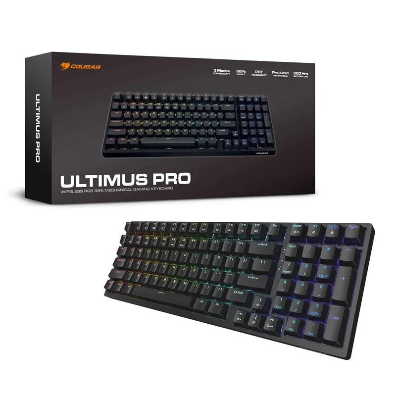 ! Игровая клавиатура Cougar Ultimus Pro Black — фото 2