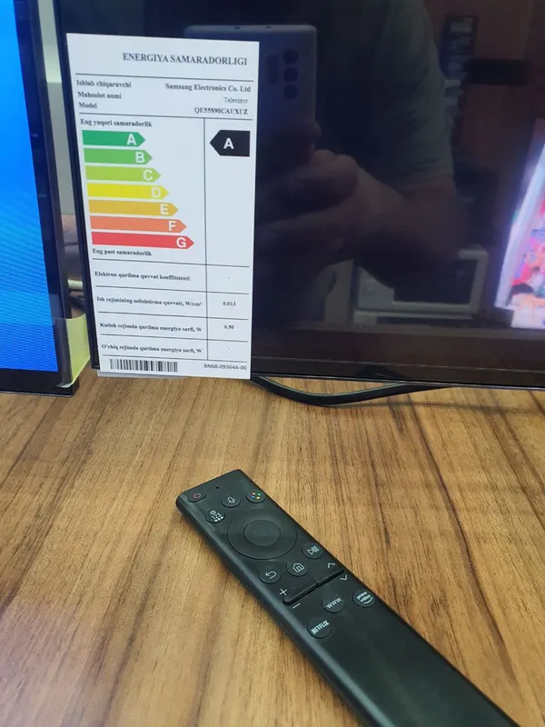 Премиум телевизор Samsung QE55S90CAUXUZ OLED (New 2023 Model) — фото 1 Премиум телевизор Samsung QE55S90CAUXUZ OLED (New 2023 Model) — фото 1