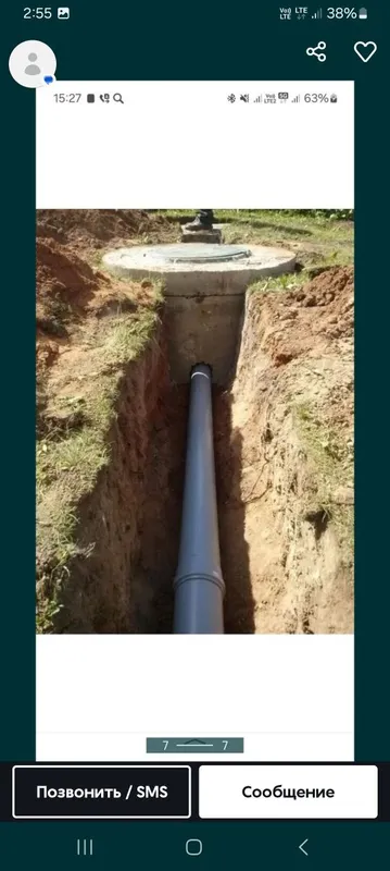 Kanalizatsiya vodapiravot transha qazish ishlarini qilamiz — фото 4