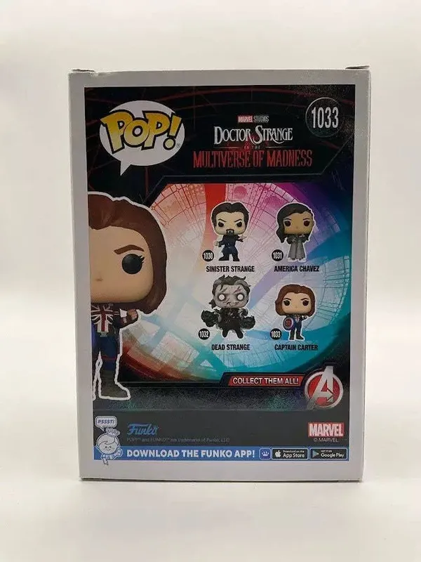 Фигурка Funko POP в наличии! Marvel - Captain Carter №1033 — фото 2