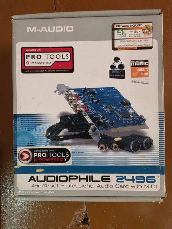 M-audio 2496 zvukavoy karta