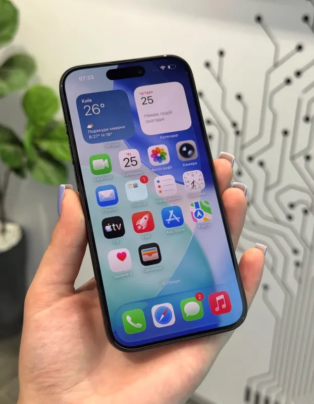iPhone 15 Pro 128Gb Black Акк: 90% Родной 2