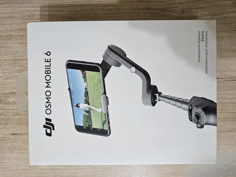 DJI Osmo Mobile 6 — оригинал, почти новый, полный комплект 1 DJI Osmo Mobile 6 — оригинал, почти новый, полный комплект 1
