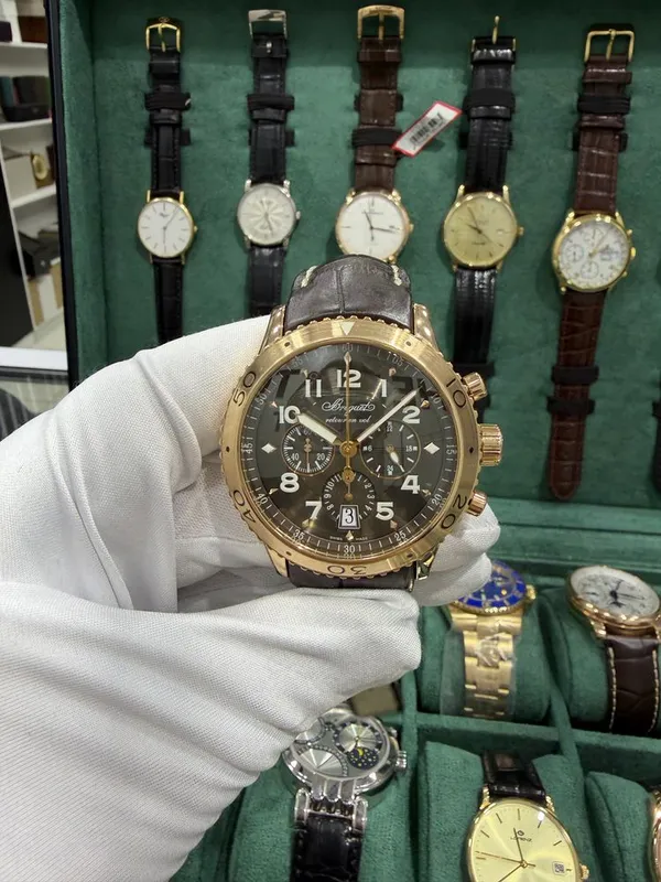 Золотые Часы Breguet Chronograph 750пробы