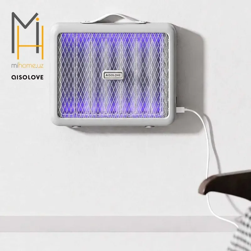 Электрическая ловушка, мухобойка от комаров Xiaomi — фото 3