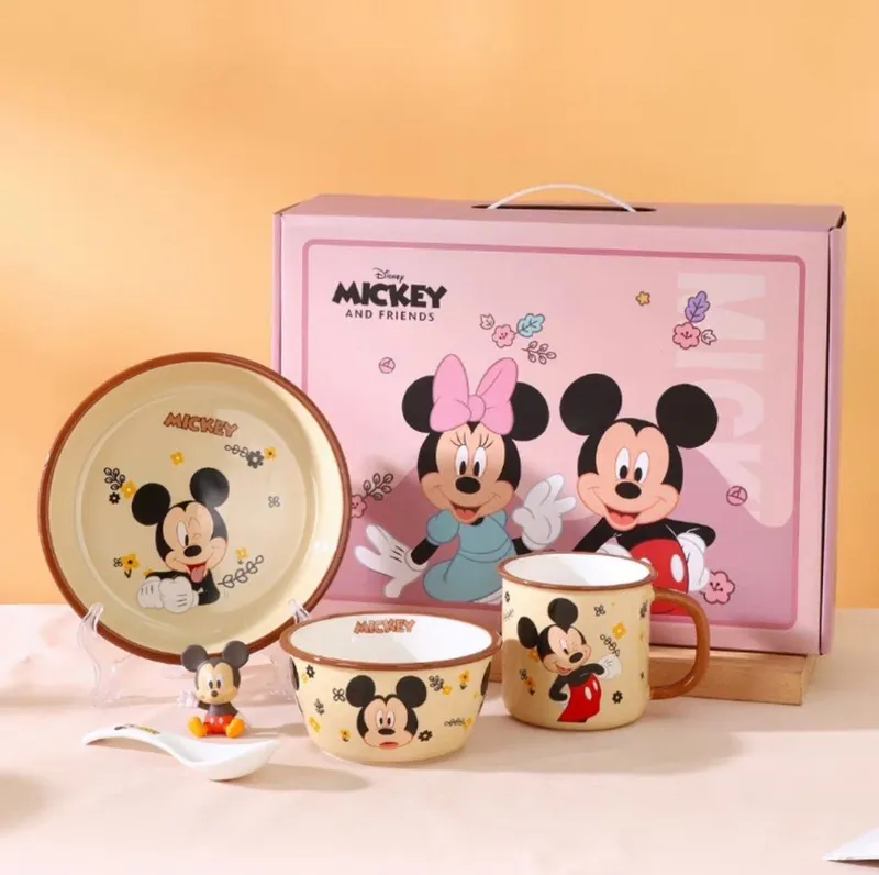 Керамический Набор Детской Столовой Посуды Disney