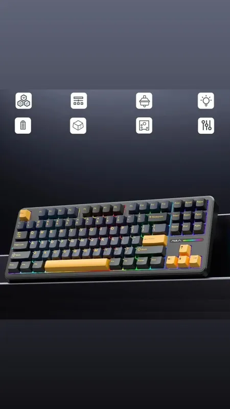 NEW Aula F87 PRO Mechanic Wireless