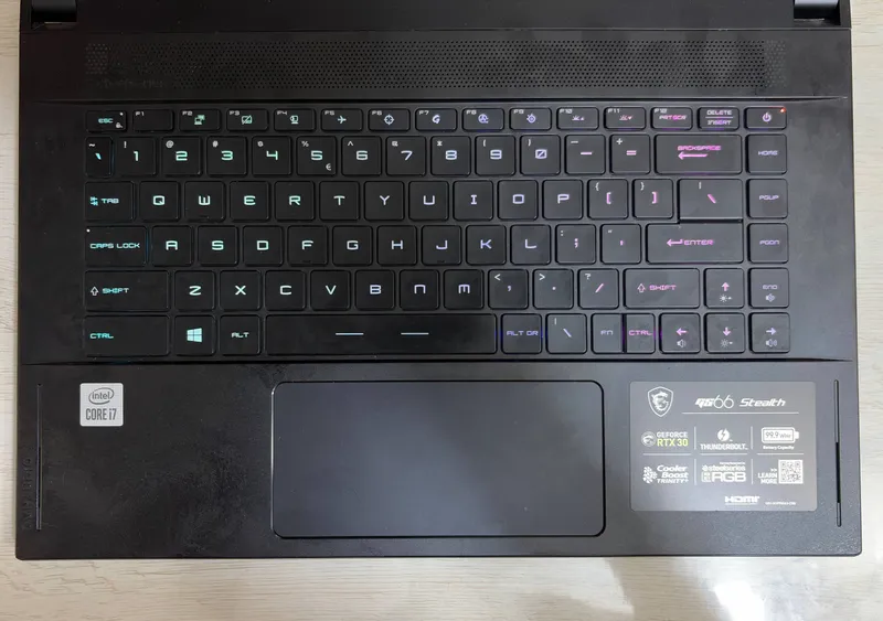 Продам ноутбук MSI GS66 Stealth 10UG — фото 1 Продам ноутбук MSI GS66 Stealth 10UG — фото 1