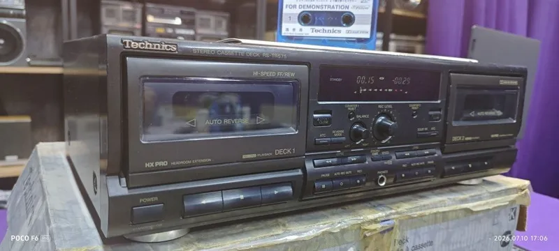 Кассетная дека Technics RS-TR575. Полный комплект 3 Кассетная дека Technics RS-TR575. Полный комплект 3