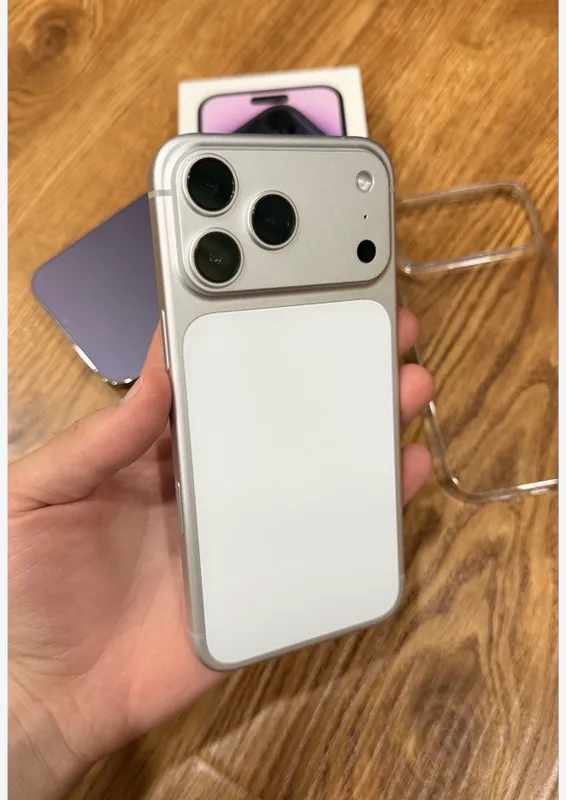 iPhone 14 Pro Max в корпусе 17 Pro Max 2 iPhone 14 Pro Max в корпусе 17 Pro Max 2