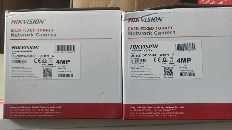 Камеры наблюдения для офиса или магазина готовое решение Hikvision — фото 2
