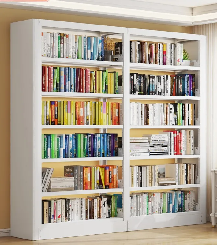Книжный стеллаж для дома | Металлический стеллаж 10