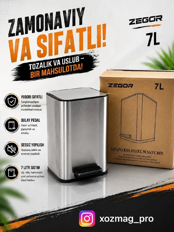 Zegor Urna nikel mat Zegor Urna nikel mat