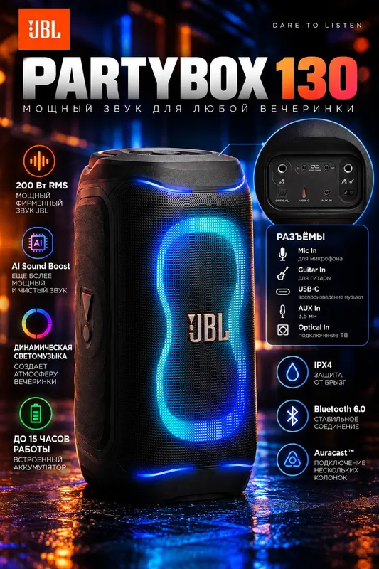 JBL PartyBox 130 JBL PartyBox 130