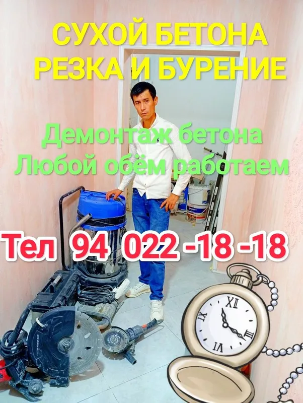Бетон кесиш тешиш Алмазное резка бурение Одбойник молоток Демонтаж